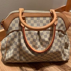 Authentic Louis Vuitton Damier Azur Trevi GM